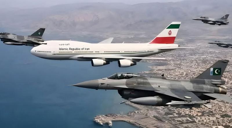 ২ ডজন যুদ্ধবিমানের পাহারায় ইরানি প্রতিনিধিদের পৌঁছে দেয় পাকিস্তান