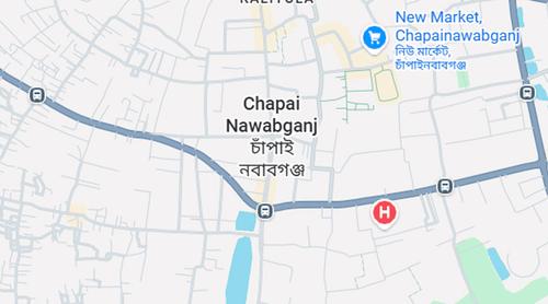 চাঁপাইনবাবগঞ্জে পিকআপের ধাক্কায় প্রাণ গেল সাইকেল চালকের