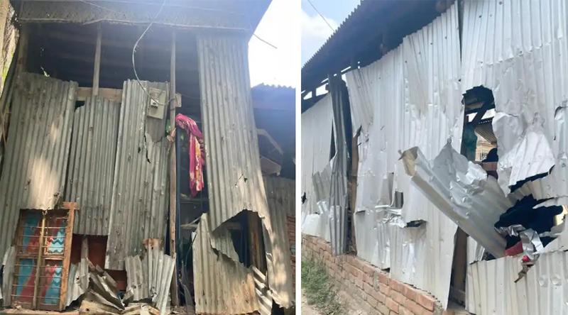 টর্চ লাইট জ্বালিয়ে দুপক্ষের সংঘর্ষ, আহত ৩০