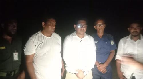 নড়াইলে অবৈধভাবে বালু উত্তোলন করায় ১ লাখ টাকা জরিমানা