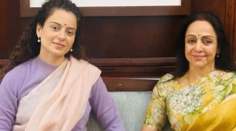 নারী সংরক্ষণ বিল পাশ না হওয়ায় ক্ষোভ প্রকাশ হেমা-কঙ্গনার