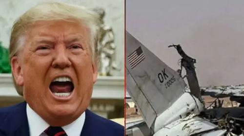 ইরানের হাতে যুদ্ধবিমান ধ্বংস,  খবর শুনেই কয়েক ঘণ্টা চিৎকার করেছিলেন ট্রাম্প!