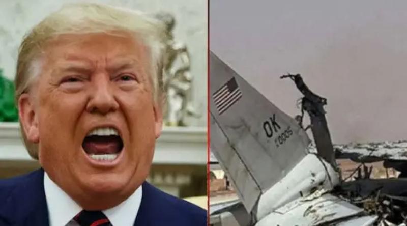 ইরানের হাতে যুদ্ধবিমান ধ্বংস,  খবর শুনেই কয়েক ঘণ্টা চিৎকার করেছিলেন ট্রাম্প!