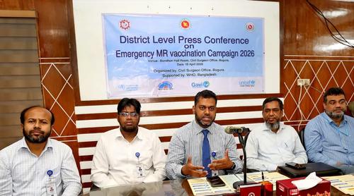 বগুড়ায় হাম-রুবেলার টিকাদান ক্যাম্পেইনের উদ্বোধন করবেন প্রধানমন্ত্রী