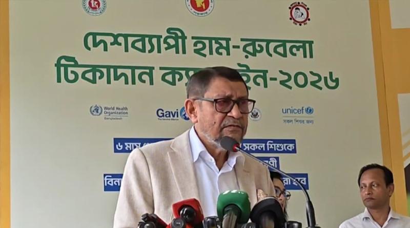 বিগত ফ্যাসিস্ট সরকারের ব্যর্থতায় দেশ অনেকটা পিছিয়ে আছে: স্বাস্থ্যমন্ত্রী