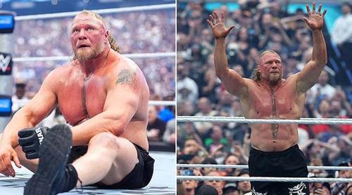 রেসলিং থেকে অবসর নিলেন ব্রক লেসনার!