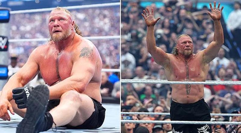 রেসলিং থেকে অবসর নিলেন ব্রক লেসনার!