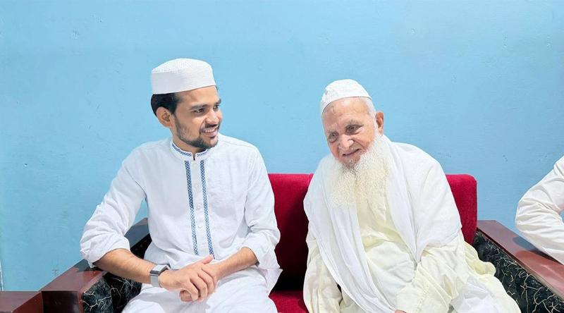 হেফাজত আমিরের সঙ্গে আসিফ মাহমুদের সাক্ষাৎ
