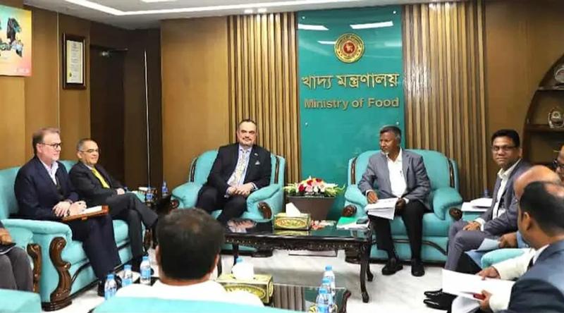 যুক্তরাষ্ট্র থেকে গম আমদানিসহ দ্বিপক্ষীয় স্বার্থ সংশ্লিষ্ট বিষয়ে আলোচনা