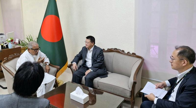 প্রধানমন্ত্রীর কৃষি উপদেষ্টার সঙ্গে চীনা রাষ্ট্রদূতের সাক্ষাৎ