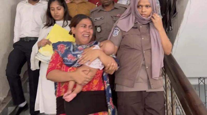 জামিন পেলেন শিশুসহ কারাগারে যাওয়া যুব মহিলা লীগ নেত্রী শিল্পী