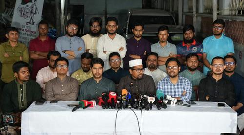 বিপ্লবের গ্রাফিতি মুছে কুরুচিপূর্ণ শব্দ ব্যবহার করেছে ছাত্রদল: শিবির সভাপতি