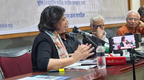 ঐকমত্য কমিশনে গণতন্ত্র কোথায় ছিল? প্রশ্ন সারা হোসেনের