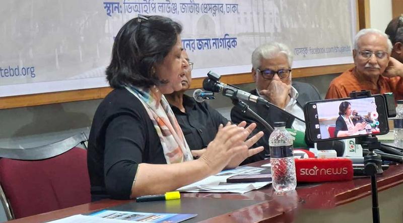 ঐকমত্য কমিশনে গণতন্ত্র কোথায় ছিল? প্রশ্ন সারা হোসেনের