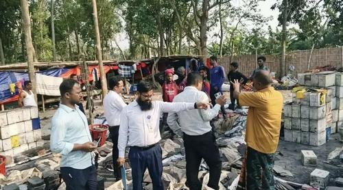 চুয়াডাঙ্গায় পুরাতন ব্যাটারি পুড়িয়ে পরিবেশ দূষণ, জরিমানা ৫০ হাজার