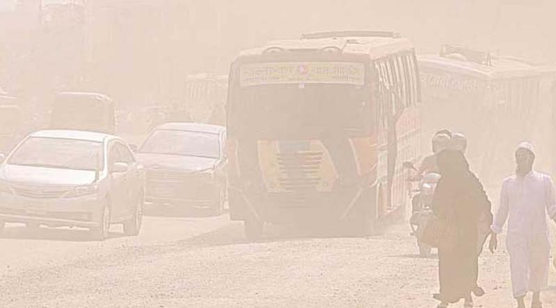 আজ ঢাকার বাতাস সংবেদনশীল গোষ্ঠীর জন্য অস্বাস্থ্যকর