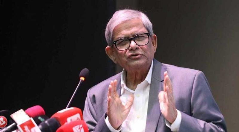 মতবিরোধ নিরসনে রাজপথ নয় সংসদে আলোচনার আহ্বান মির্জা ফখরুলের