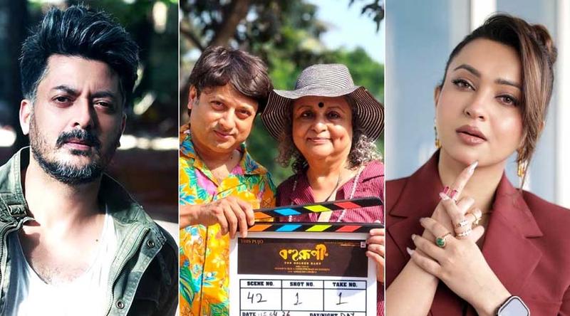 কাঠফাটা গরমে ‘বহুরূপী’র শুটিং, শুভসূচনায় নন্দিতা-শিবপ্রসাদ