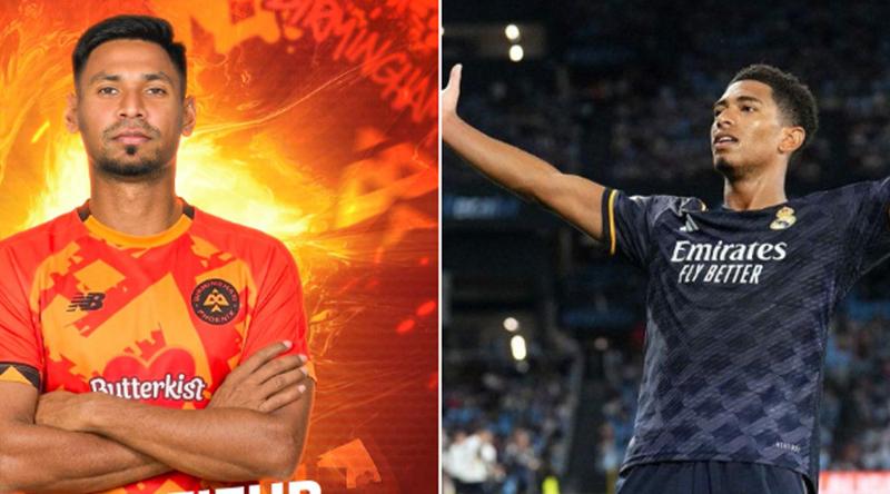 মুস্তাফিজের দলের মালিকানা কিনলেন তারকা ফুটবলার বেলিংহ্যাম