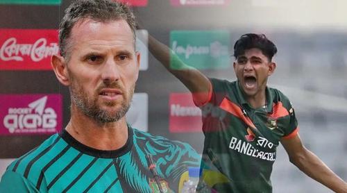 নাহিদ রানাকে দেখে ওয়াকার ইউনুসের কথা মনে পড়ছে শন টেইটের