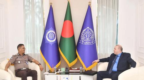 আইজিপির সঙ্গে আলজেরিয়া রাষ্ট্রদূতের সাক্ষাৎ