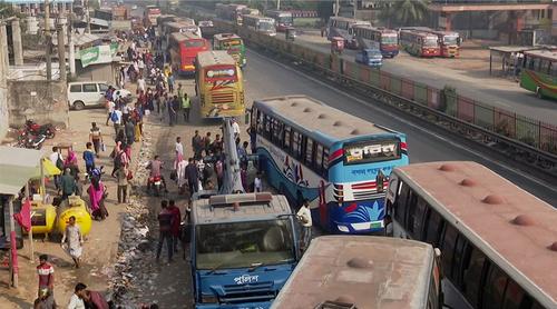 প্রতি কিলোমিটারে বাস ভাড়া বাড়লো ১১ পয়সা