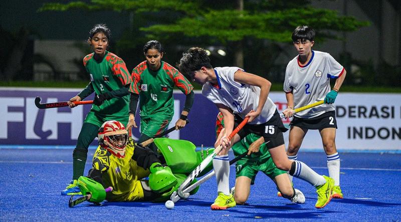 এশিয়ান গেমসের হকির বাছাইয়ে চায়নিজ তাইপেকে রুখে দিল বাংলাদেশ