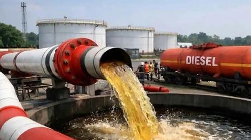 ভারত থেকে পাইপলাইনে এলো আরও ৭ হাজার টন ডিজেল