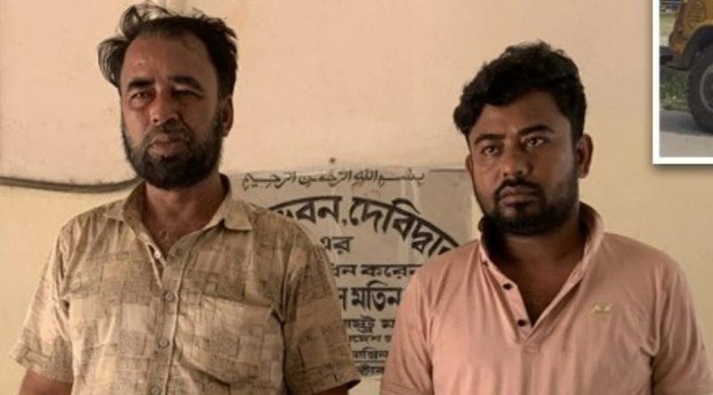 দেবিদ্বারে ডিজেল চুরির অভিযোগে দুইজন গ্রেপ্তার