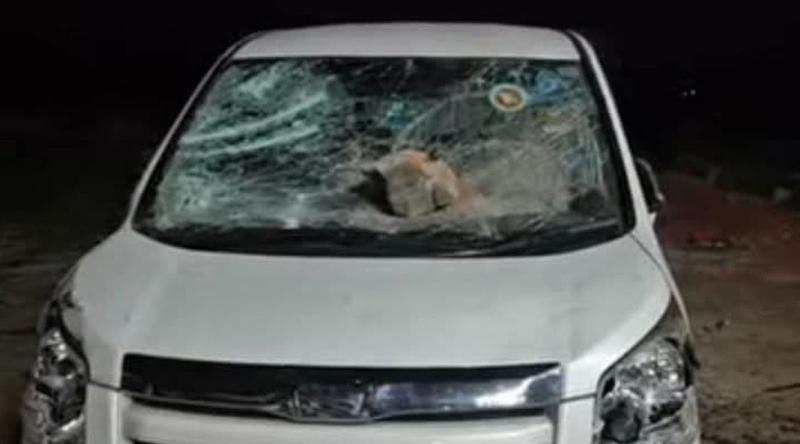 নেত্রকোনায় জামায়াত এমপির গাড়িতে হামলা