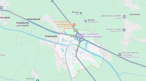 ভাঙ্গায় সেতুর রেলিংয়ে মাইক্রোবাসের ধাক্কা, আহত ৬