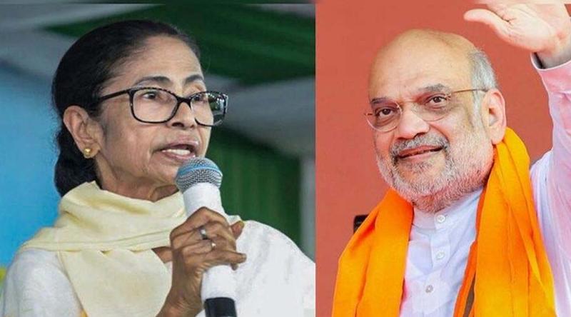 পশ্চিমবঙ্গে ২য় দফা ভোটের আগে মমতা-অমিত শাহের তীব্র বাগযুদ্ধ