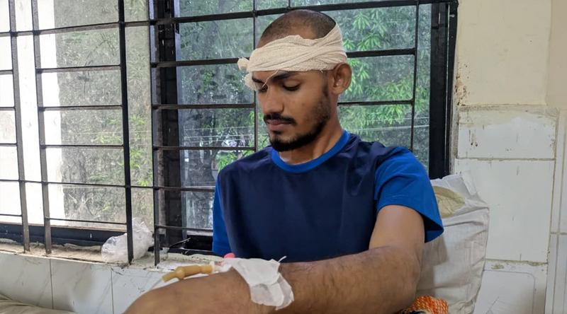 কুড়িগ্রামে ছাত্রদলের হামলায় মাথা ফাটলো শিবির নেতার