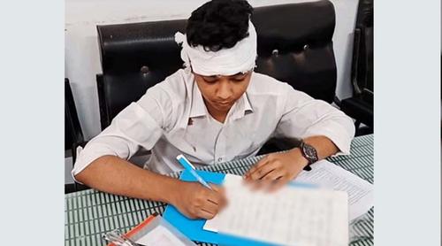 এসএসসি পরীক্ষা কেন্দ্রে পাখা খুলে পড়ল পরীক্ষার্থীর মাথায়