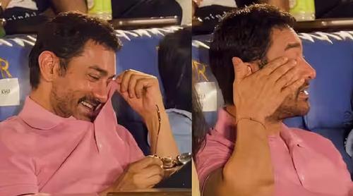 ছেলের সাফল্যে আবেগে ভিজল ‘মিস্টার পারফেকশনিস্ট’-এর চোখ