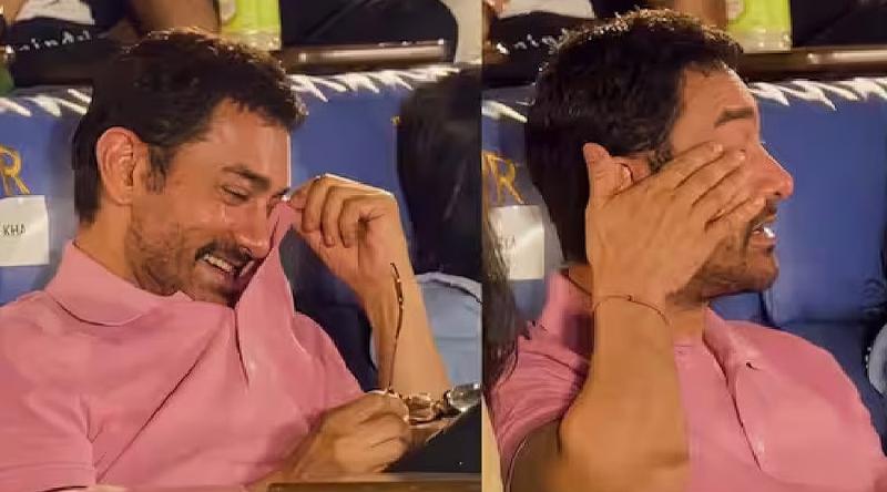 ছেলের সাফল্যে আবেগে ভিজল ‘মিস্টার পারফেকশনিস্ট’-এর চোখ