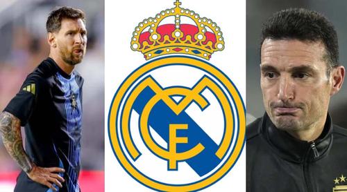 রিয়াল মাদ্রিদের কারণেই কী মেসির সঙ্গে স্ক্যালোনির জুটি ভেঙে যাচ্ছে?