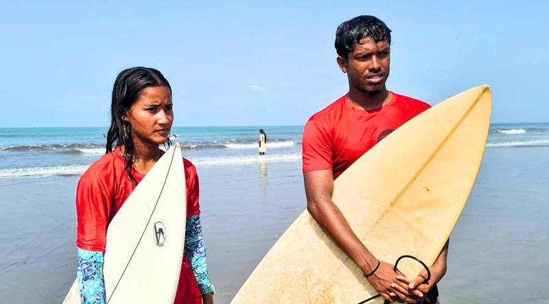 জাপান জয়ের টার্গেটে বাংলাদেশি ২ সার্ফার