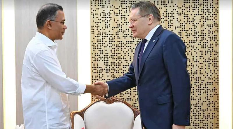 প্রধানমন্ত্রীর সঙ্গে রোসাটমের মহাপরিচালকের সৌজন্য সাক্ষাৎ