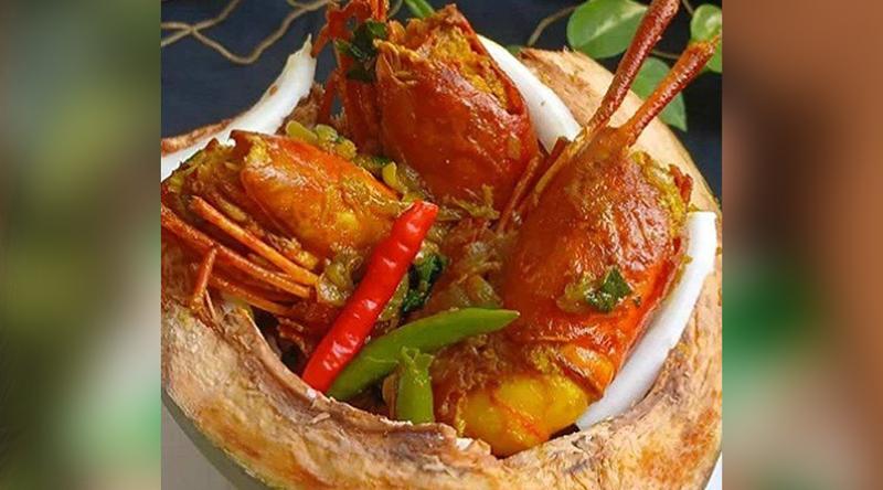 নারিকেল চিংড়ি ভাপা তৈরির রেসিপি জেনে নিন