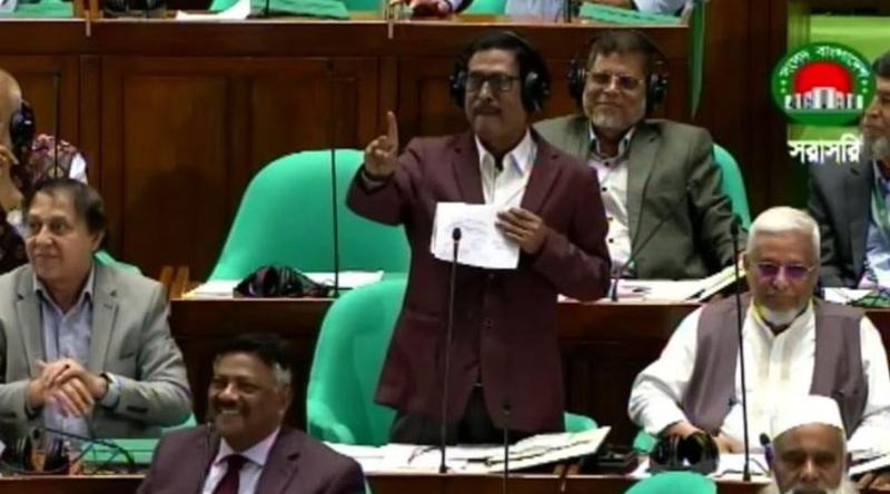 হিমালয়ের সঙ্গে পিলারের তুলনা আর মুক্তিযুদ্ধের সঙ্গে চব্বিশের তুলনা এক: সংসদে ফজলুর রহমান