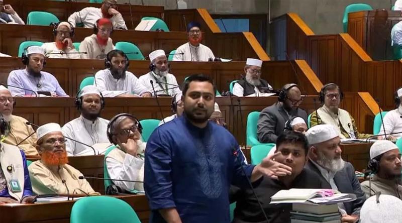 উপদেষ্টা থাকতে কোথায় দুর্নীতি করেছি, প্রমাণ দিন: সংসদে নাহিদ