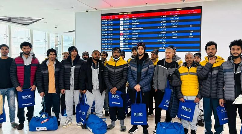 লি‌বিয়া থে‌কে আরও ২১ বাংলাদেশিকে প্রত্যাবাসন