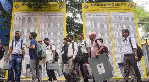 পশ্চিমবঙ্গে দ্বিতীয় দফায় ১৪২ আসনে ভোট আজ