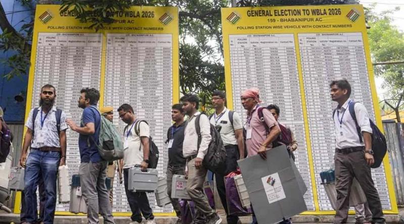 পশ্চিমবঙ্গে দ্বিতীয় দফায় ১৪২ আসনে ভোট আজ