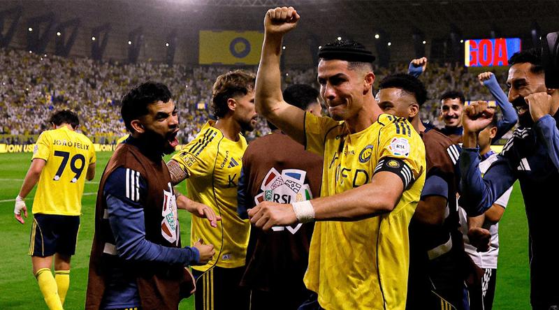 রোনালদোর গোলে শিরোপার আরও কাছে আল নাসর