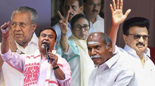 পশ্চিমবঙ্গে হাড্ডাহাড্ডি লড়াই, আসামে বিজেপির ঝড়, কেরালায় ফিরছে ইউডিএফ