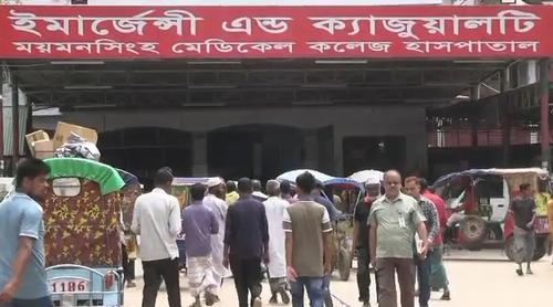 ময়মনসিংহ মেডিকেলে হামের উপসর্গ নিয়ে আরও ২২ শিশু ভর্তি