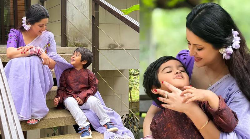 পরীমণির কোলজুড়ে হাসিখুশি পূণ্য