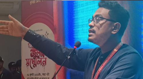 জুলাইয়ের সঙ্গে গাদ্দারি করলে বাংলাদেশ কাউকে ছাড় দেবে না: সাদিক কায়েম